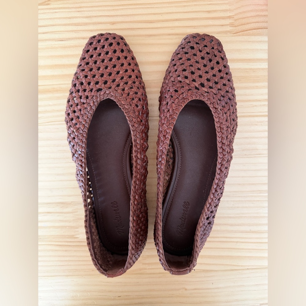 Madewell Women's Tan Woven Loafers